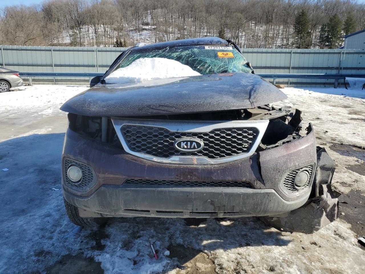 2012 Kia Sorento Base VIN: 5XYKT3A67CG192620 Lot: 42393135