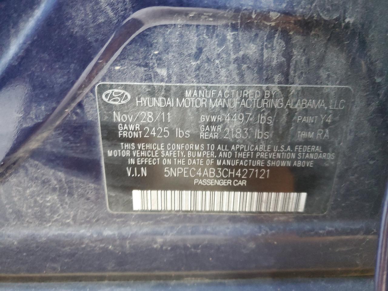 2012 Hyundai Sonata - Image 12