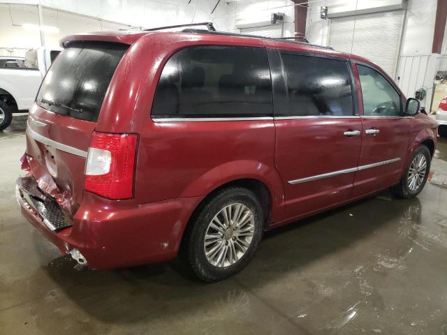  CHRYSLER MINIVAN 2013 Красный