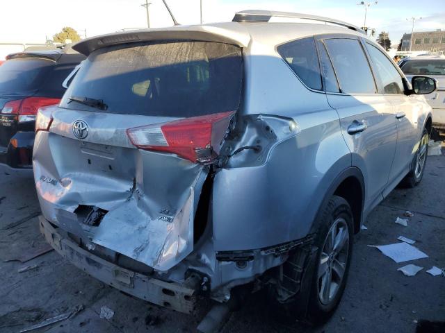  TOYOTA RAV4 2015 Srebrny