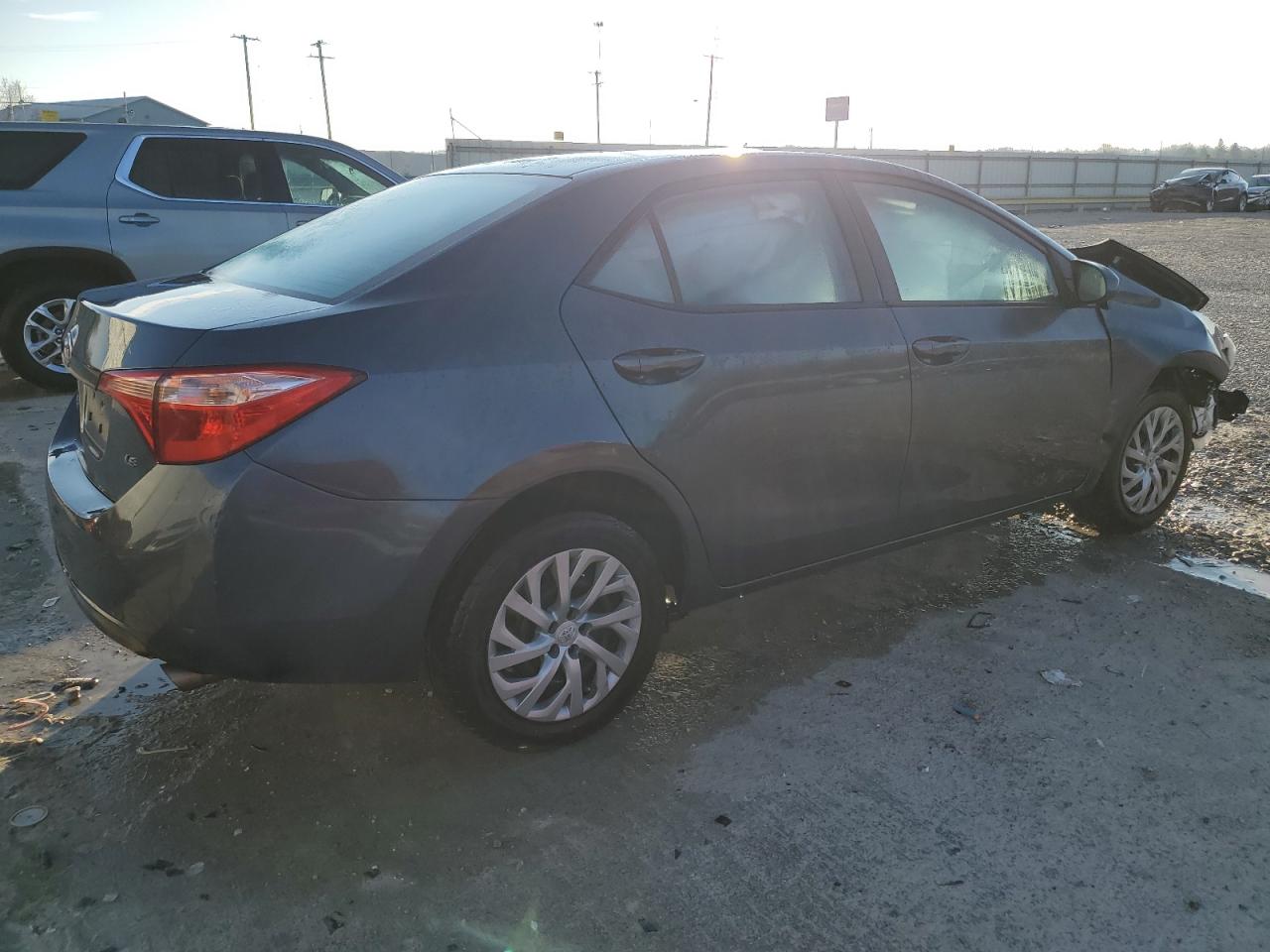 2017 Toyota Corolla L grey null gas 2T1BURHE3HC928971 photo #4