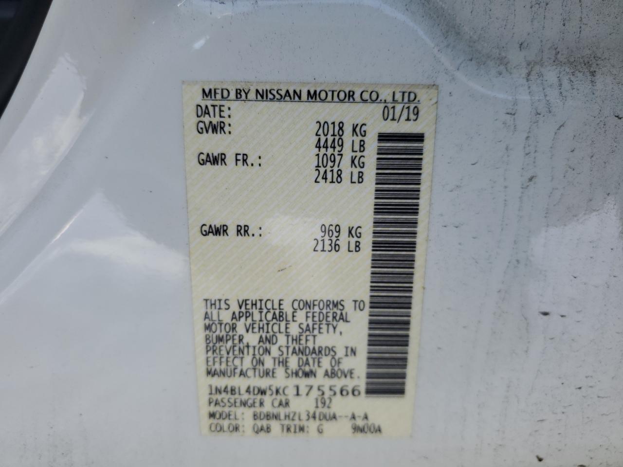 2019 Nissan Altima - Image 14