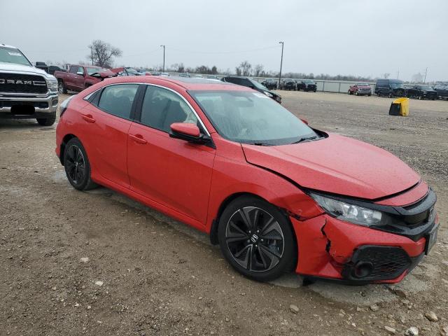  HONDA CIVIC 2018 Червоний