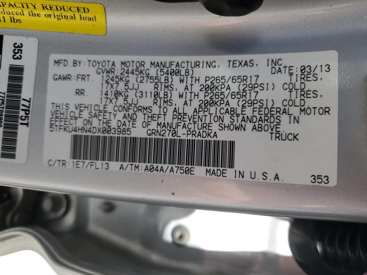 2013 Toyota Tacoma - Image 13