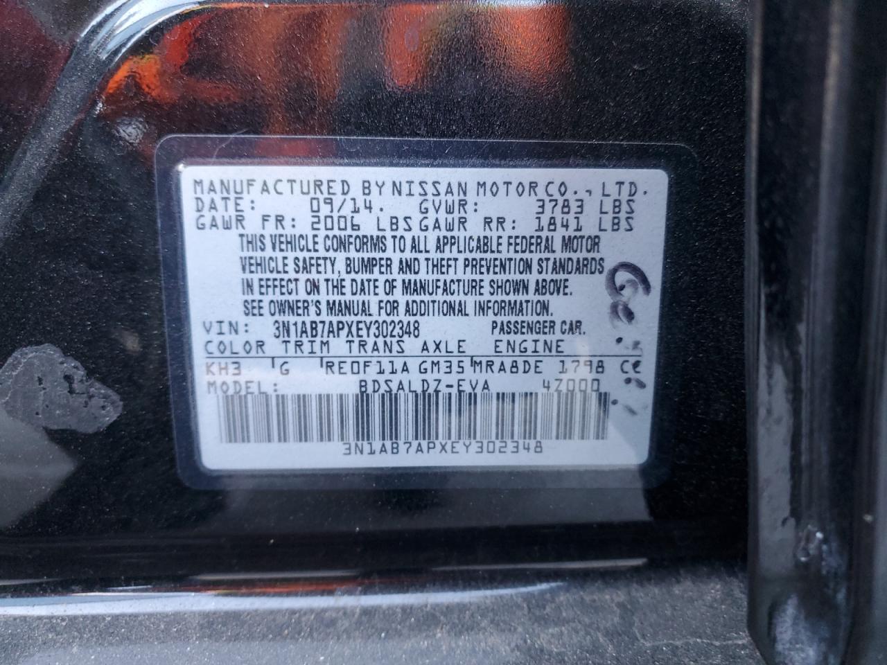 2014 Nissan Sentra - Image 12