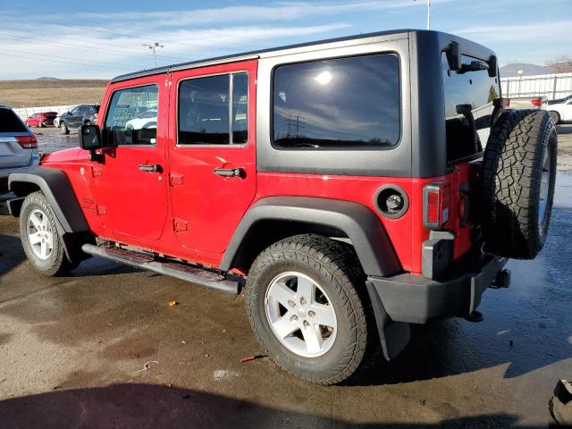  JEEP WRANGLER 2017 Красный