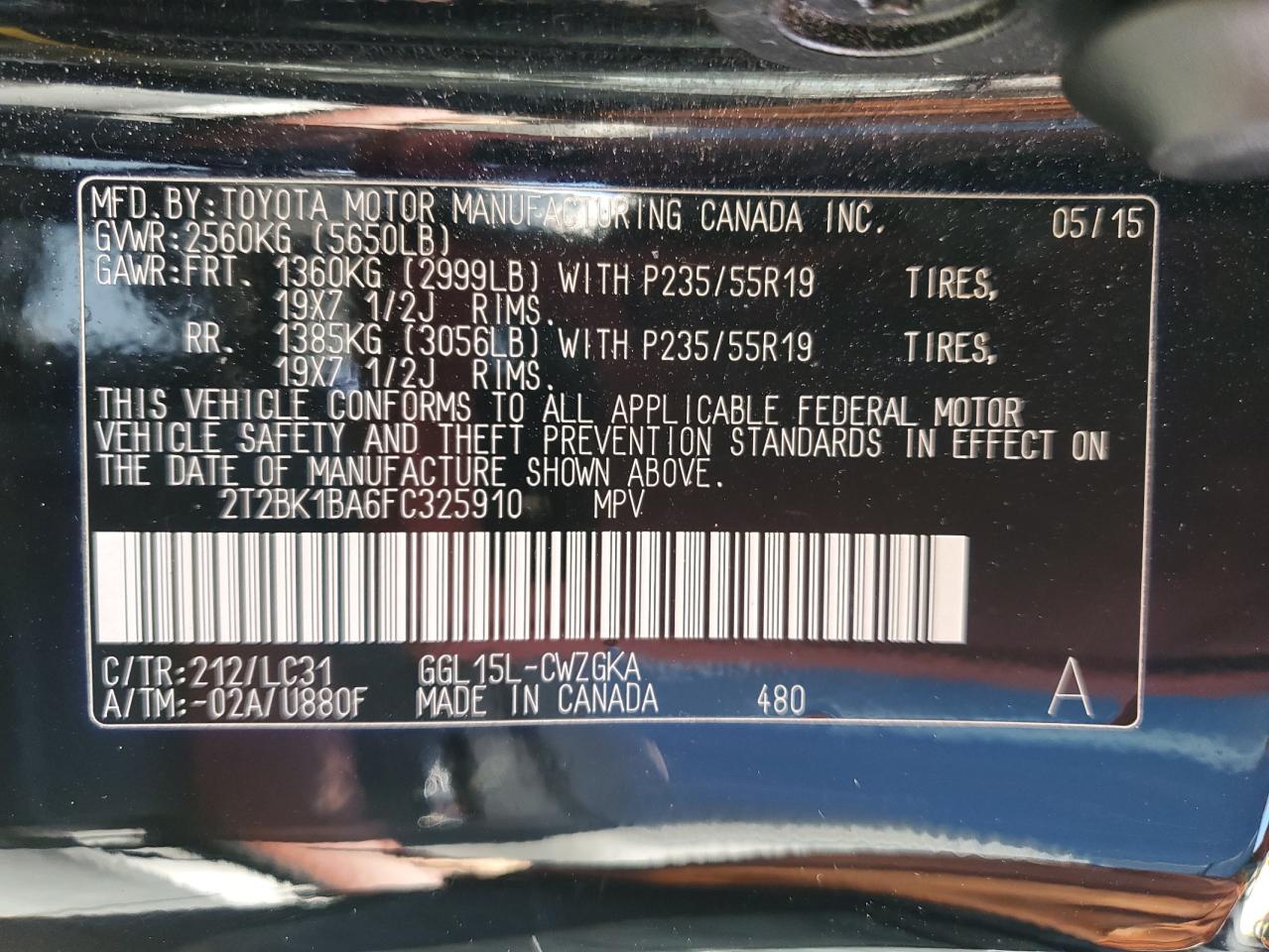 2015 Lexus RX - Image 13