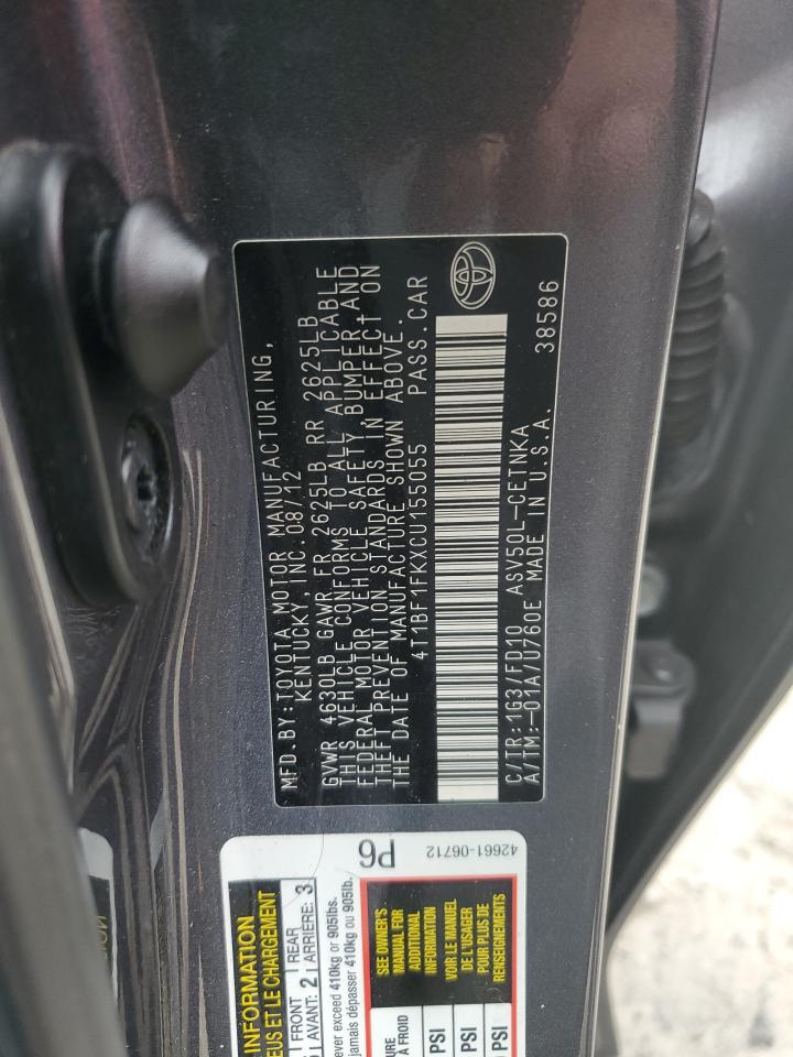 2012 Toyota Camry - Image 13