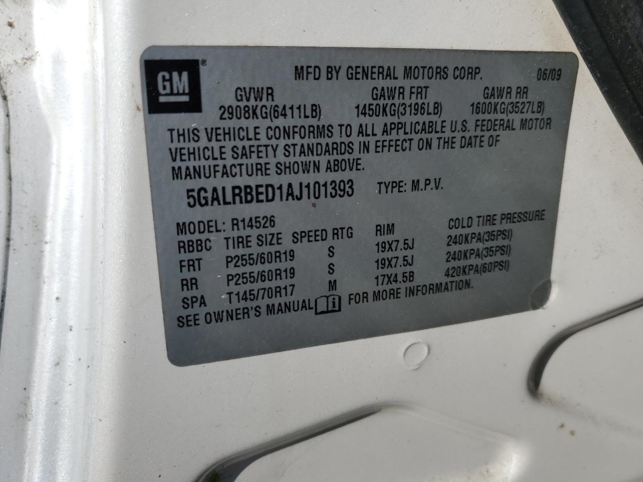 2010 Buick Enclave - Image 13