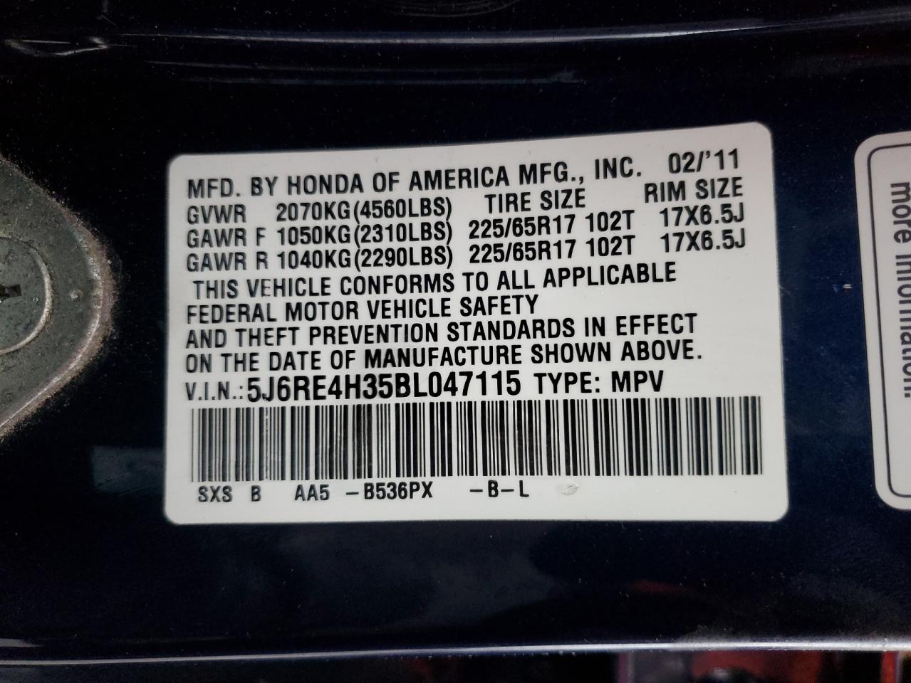 2011 Honda CR-V - Image 13