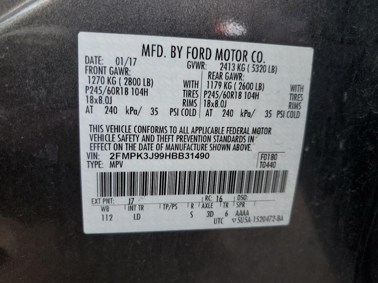 2017 Ford Edge - Image 13