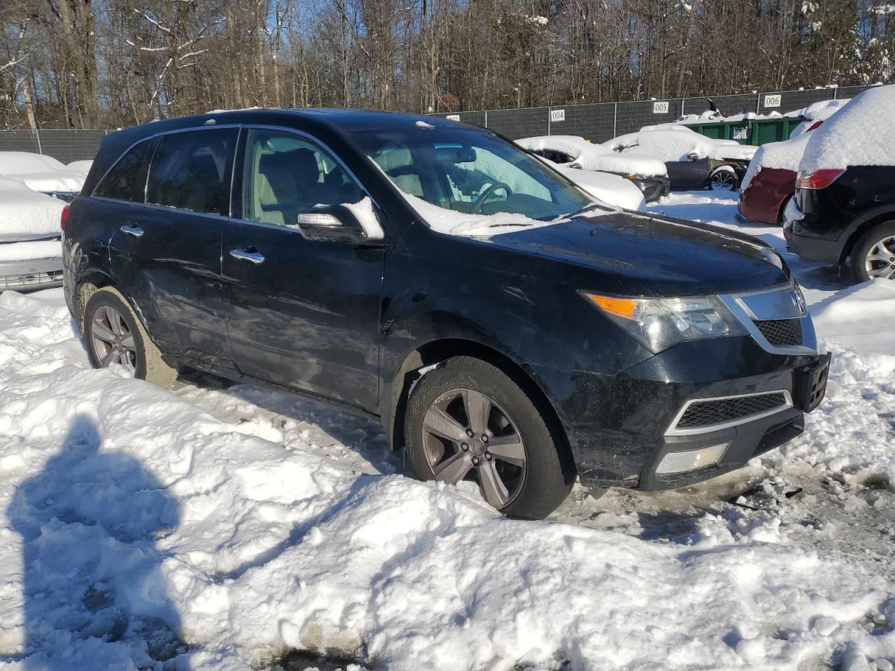 VIN 2HNYD2H36DH515081 2013 ACURA MDX no.4