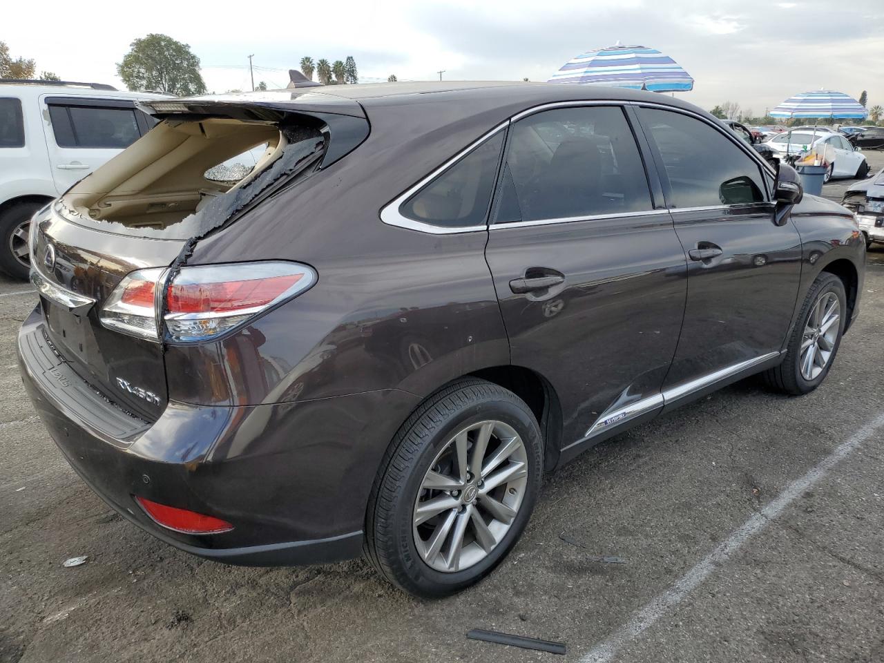 VIN JTJZB1BA2D2412800 2013 LEXUS RX450 no.3