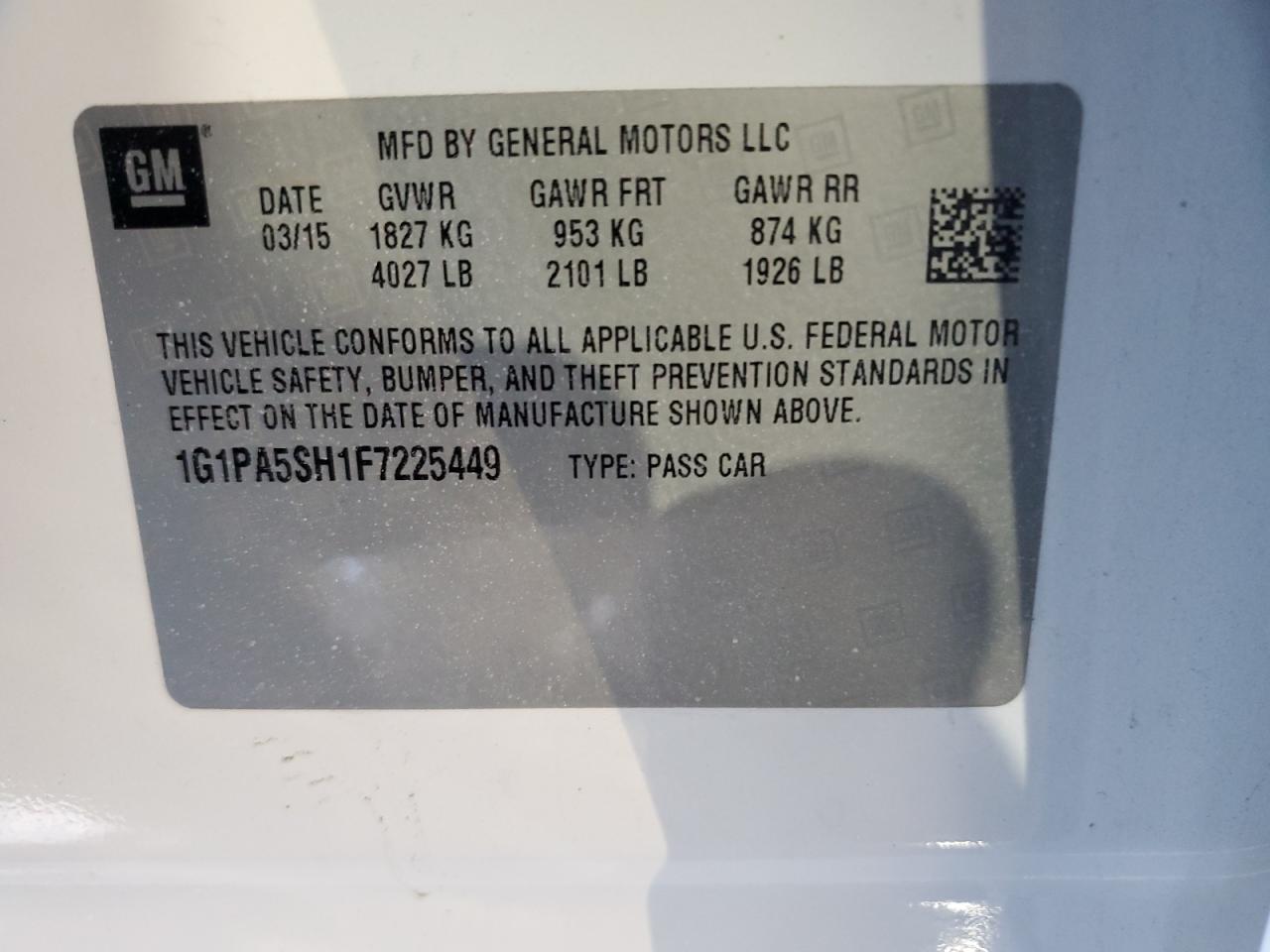 2015 Chevrolet Cruze - Image 12
