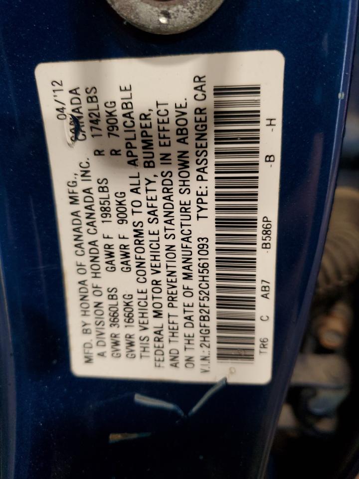 2012 Honda Civic - Image 12