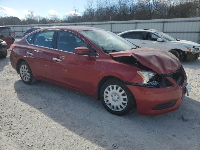  NISSAN SENTRA 2013 Красный
