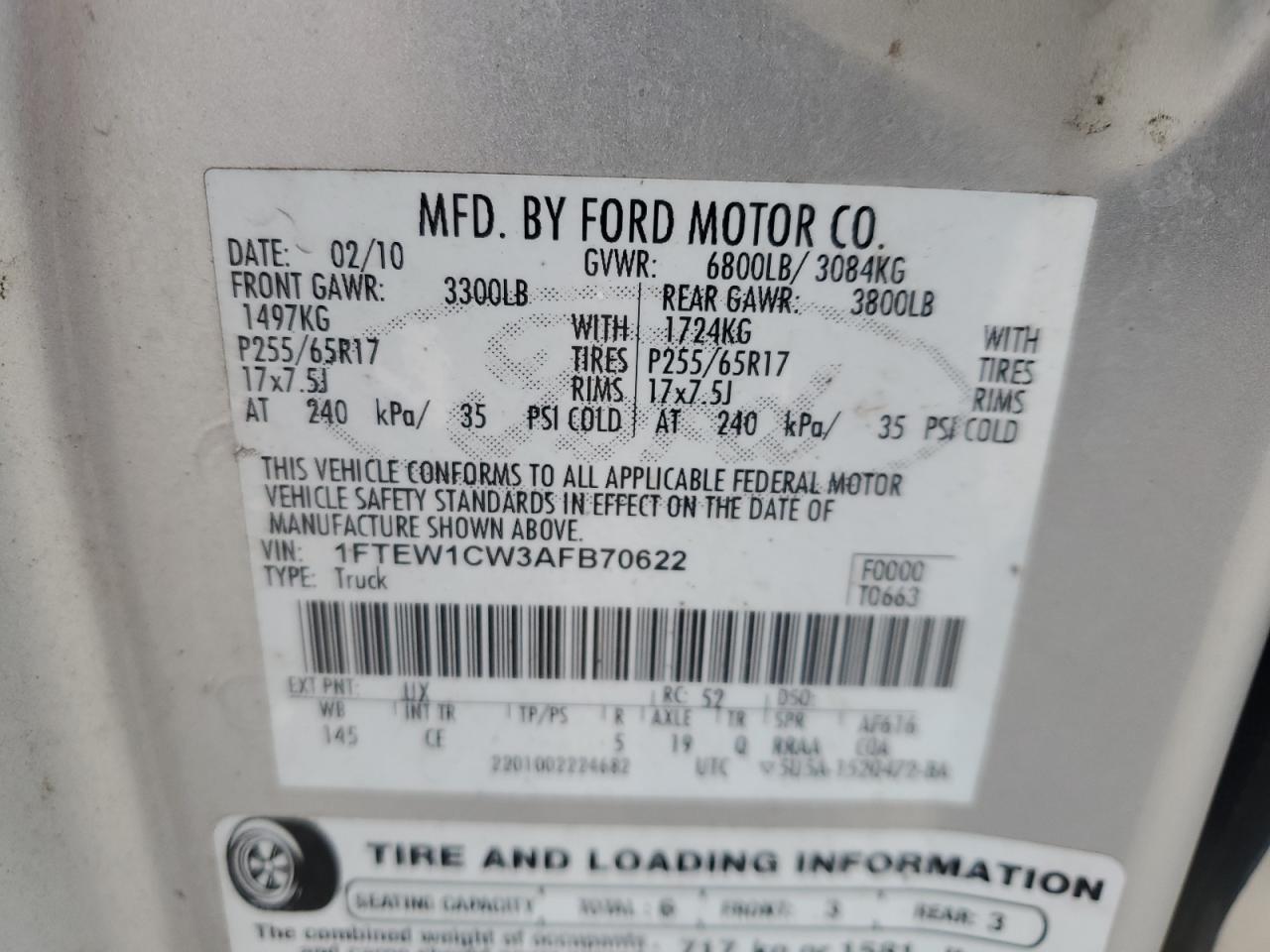 2010 Ford F-150 - Image 13