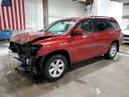 2010 Toyota Highlander Se en Venta en Leroy, NY - Front End