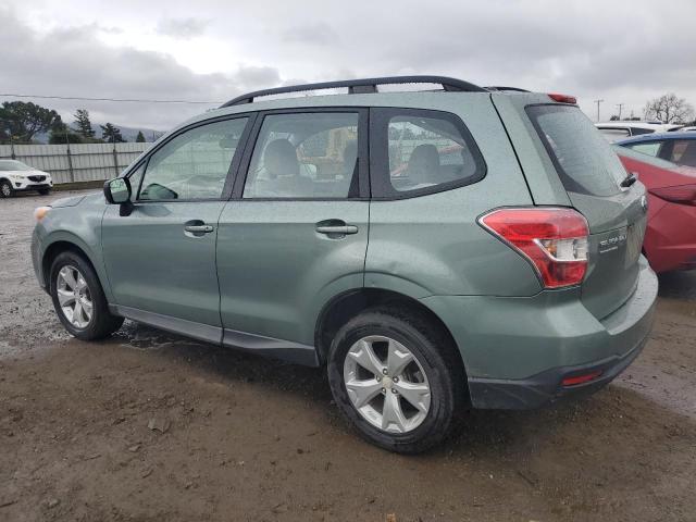  SUBARU FORESTER 2015 Зеленый