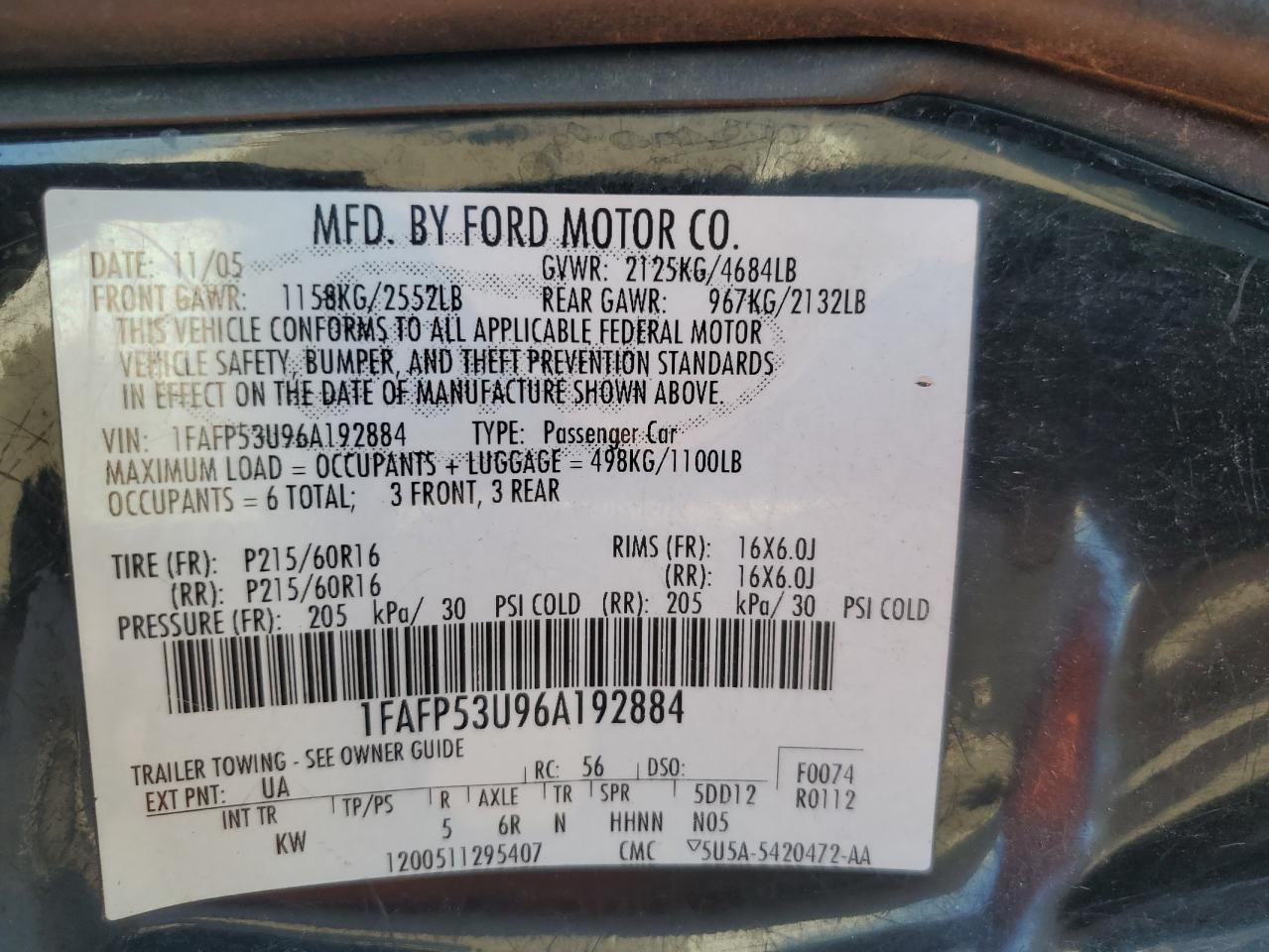 2006 Ford Taurus - Image 12