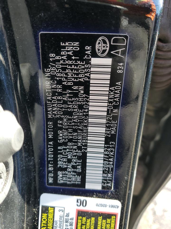 2019 Toyota Corolla - Image 12