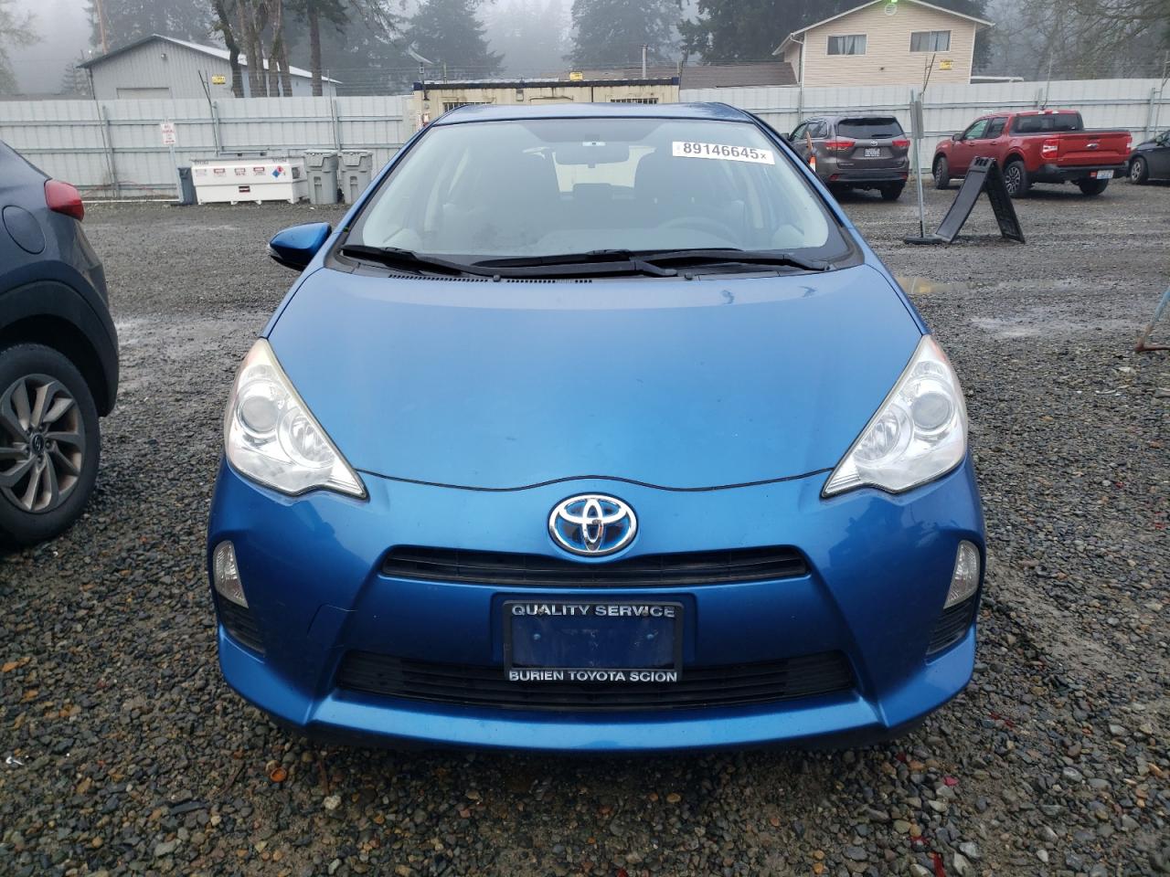 VIN JTDKDTB35E1574911 2014 TOYOTA PRIUS no.5