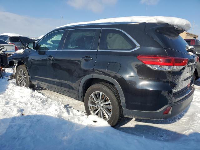  TOYOTA HIGHLANDER 2017 Черный