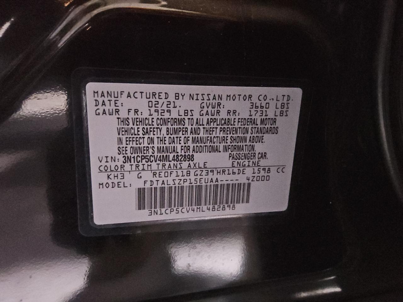 2021 Nissan Kicks - Image 14