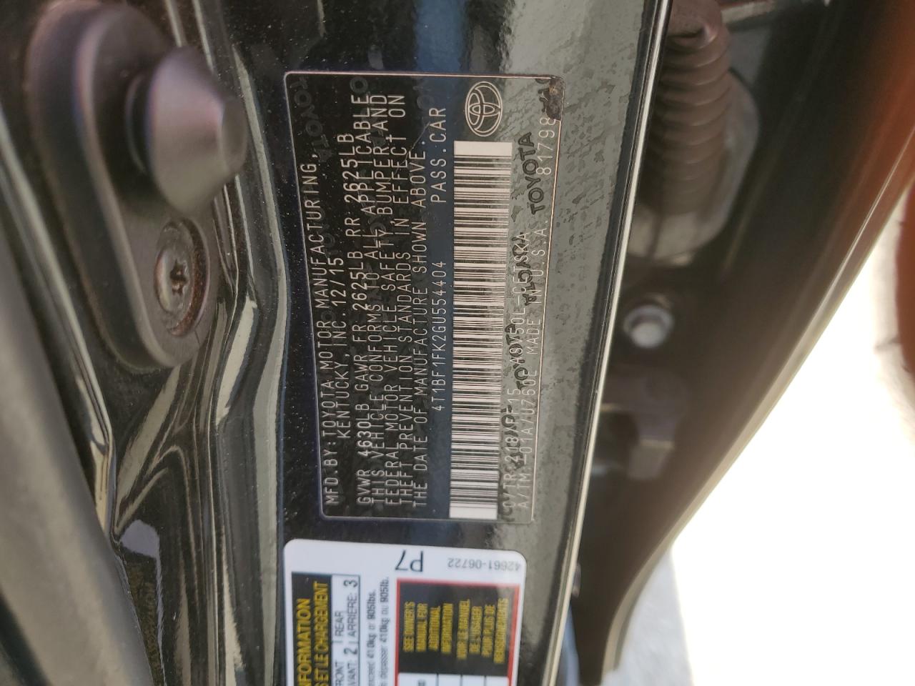 2016 Toyota Camry - Image 14