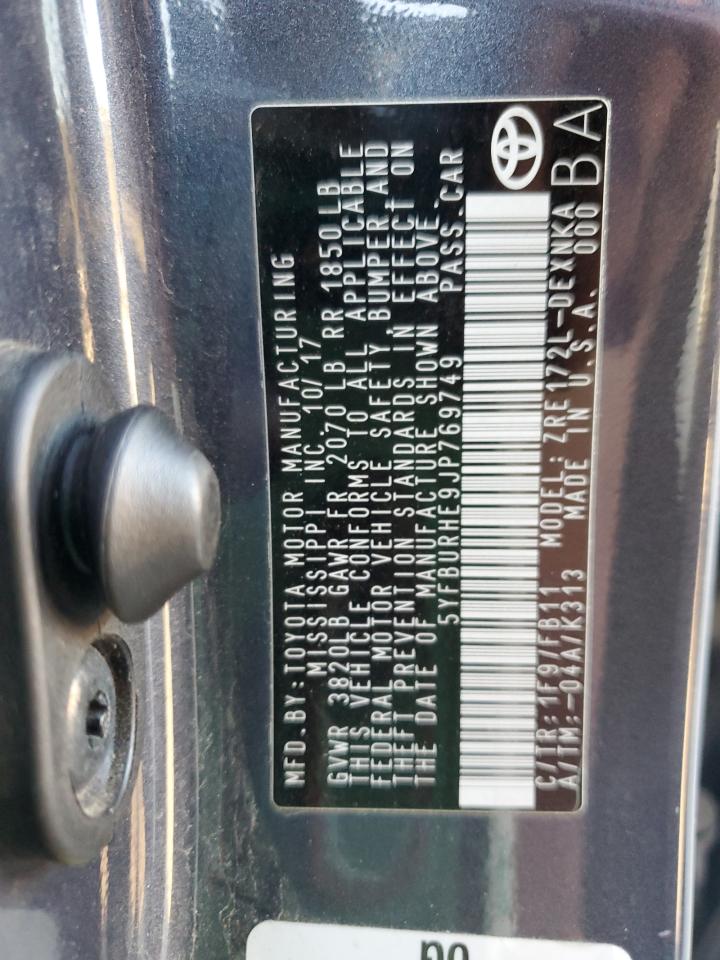 2018 Toyota Corolla - Image 12