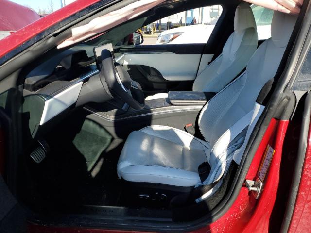  TESLA MODEL S 2021 Красный