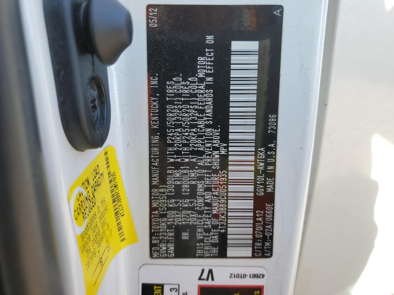 2012 Toyota Venza - Image 12