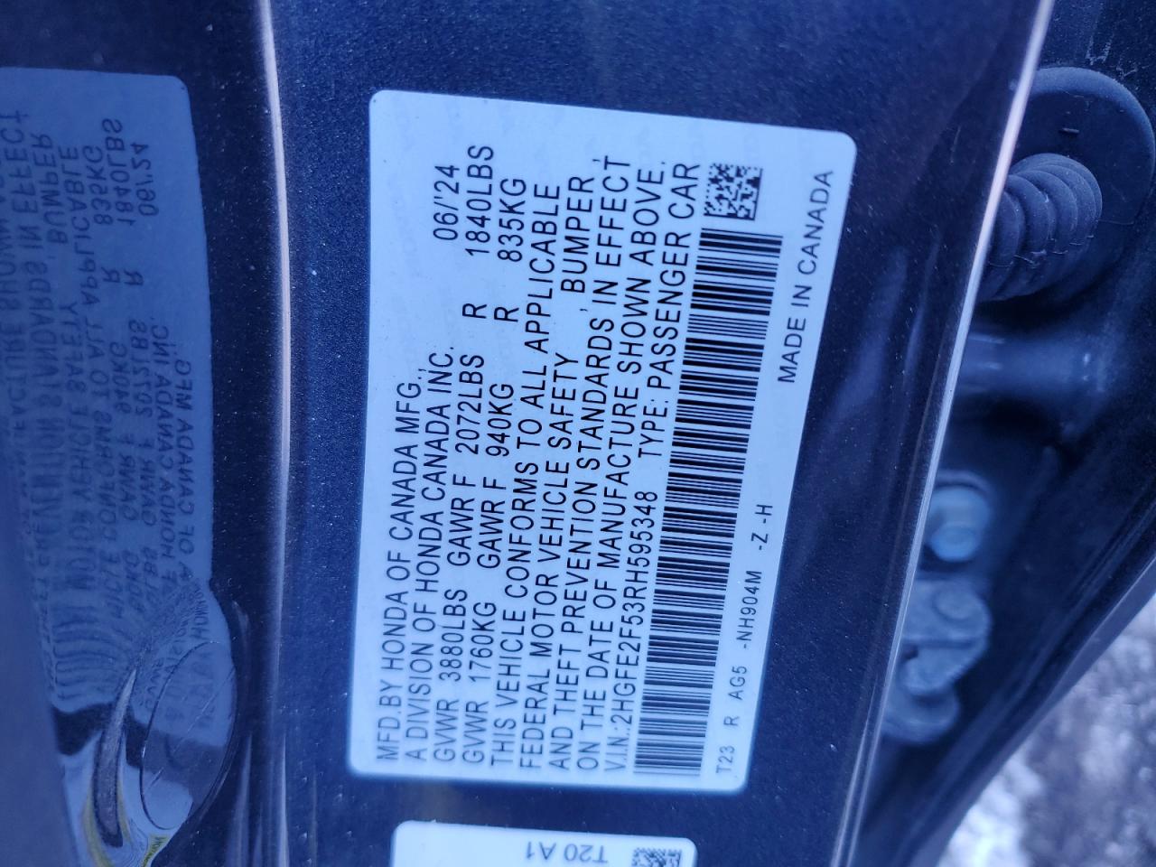 2024 Honda Civic - Image 12