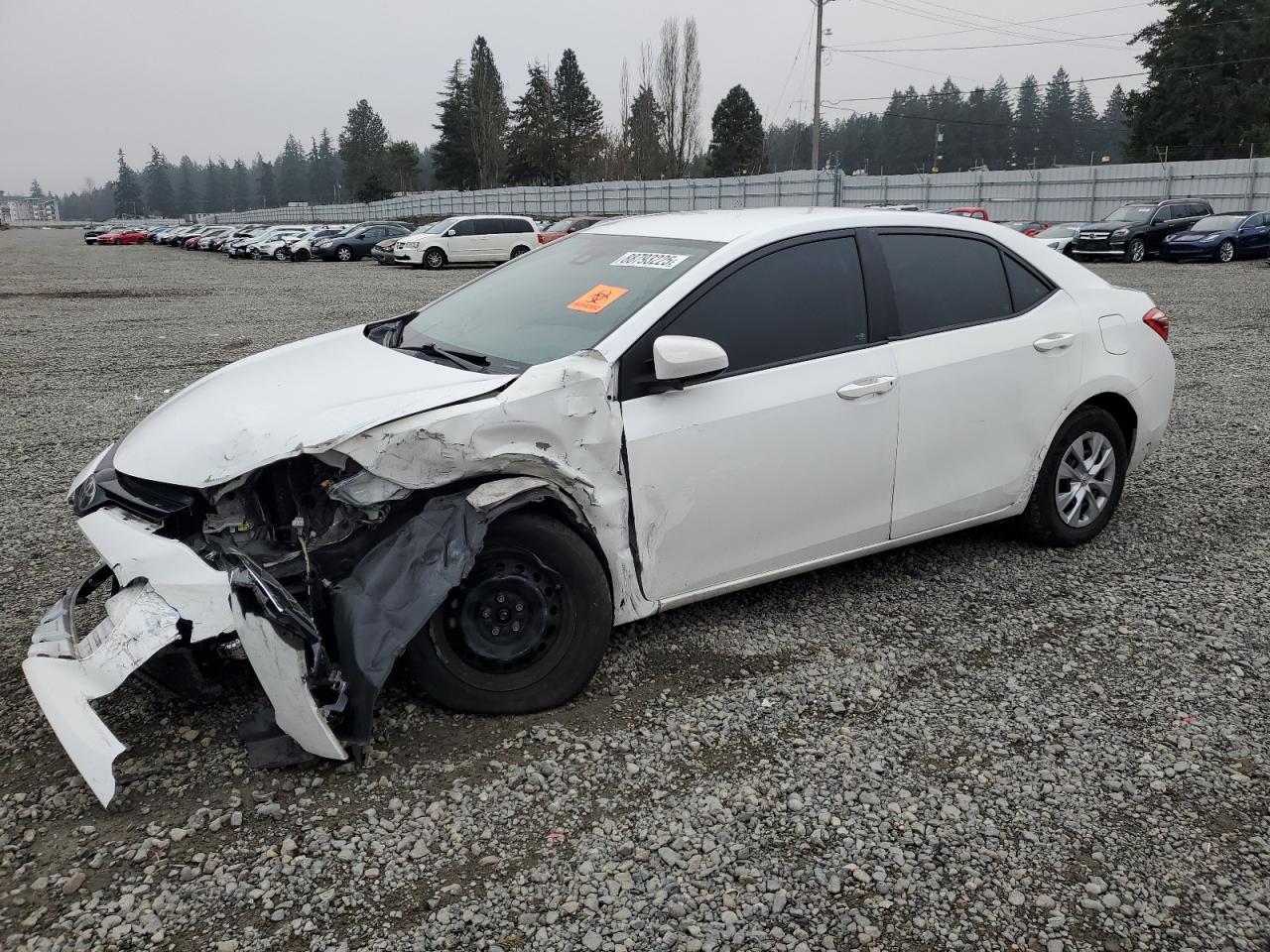 2017 Toyota Corolla L للبيع في Graham، WA - Front End