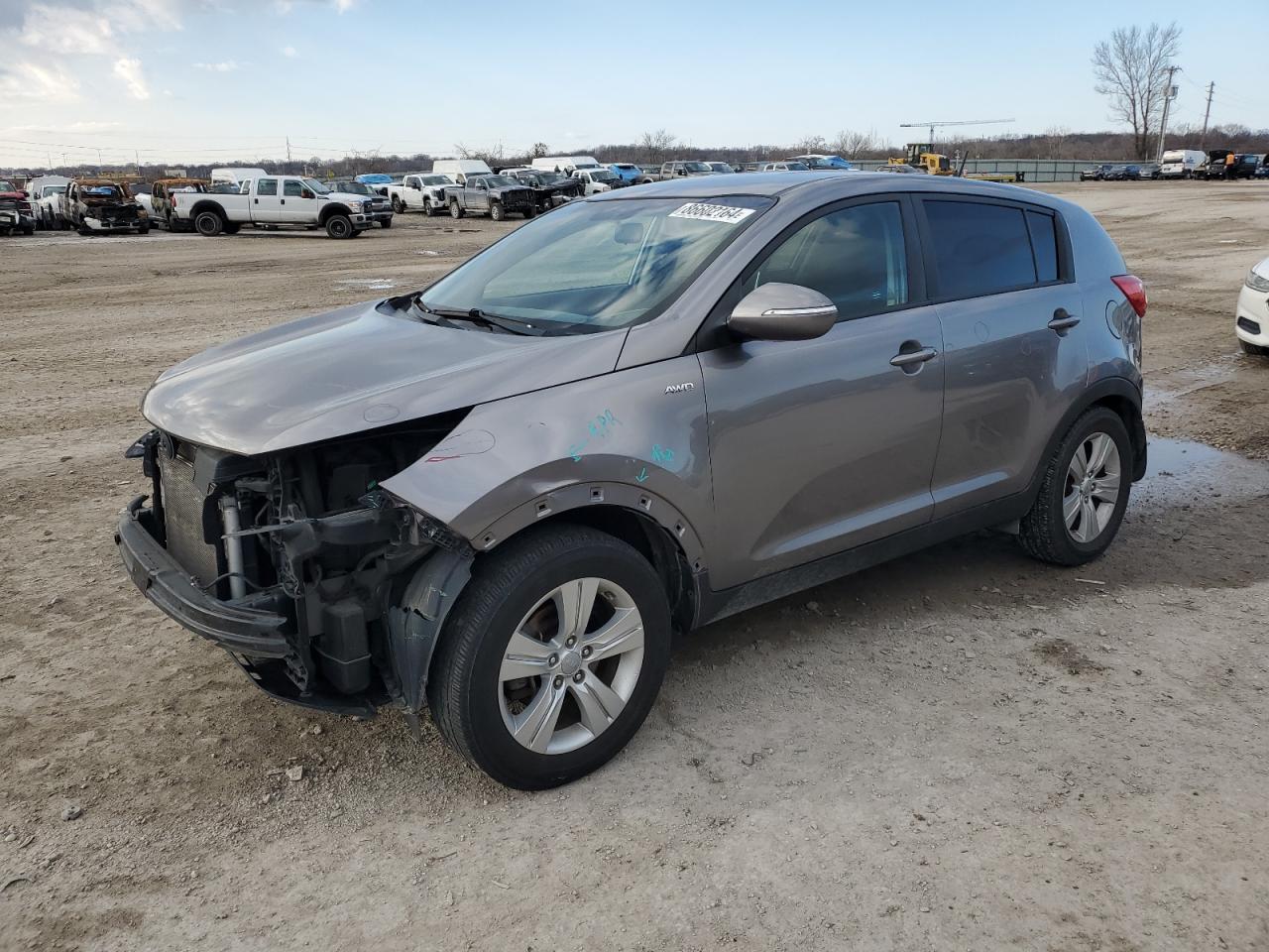 2012 Kia Sportage Lx VIN: KNDPBCA26C7216411 Lot: 86602164