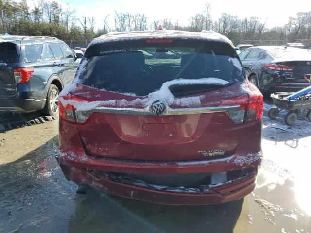  BUICK ENVISION 2017 Красный