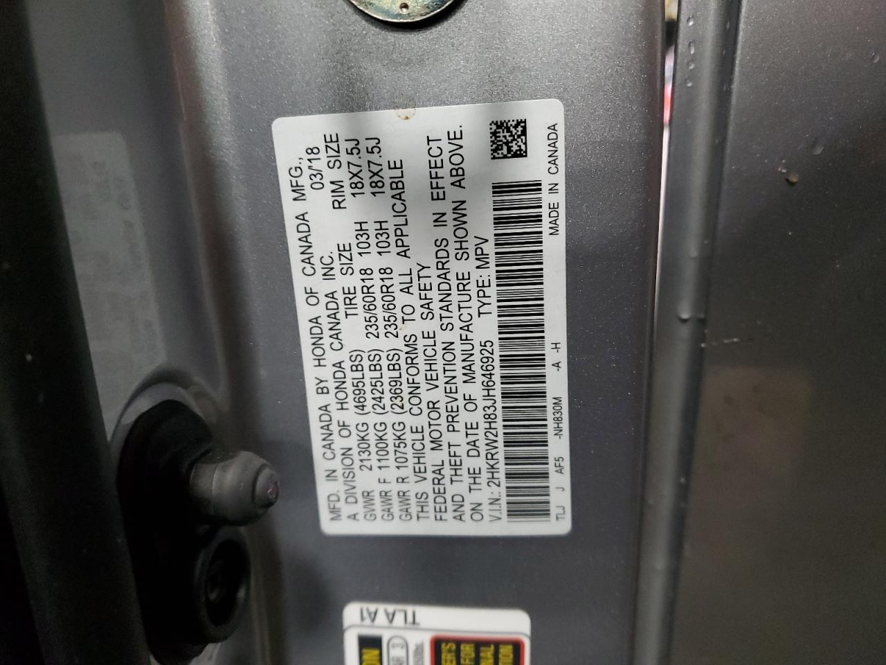 2018 Honda CR-V - Image 13