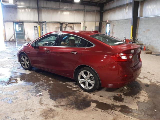  CHEVROLET CRUZE 2017 Czerwony