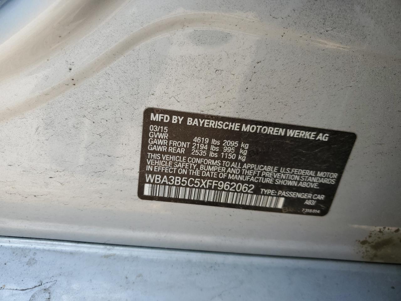 2015 BMW 3er - Image 12