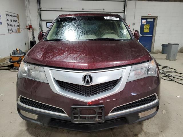  ACURA MDX 2012 Бургунді