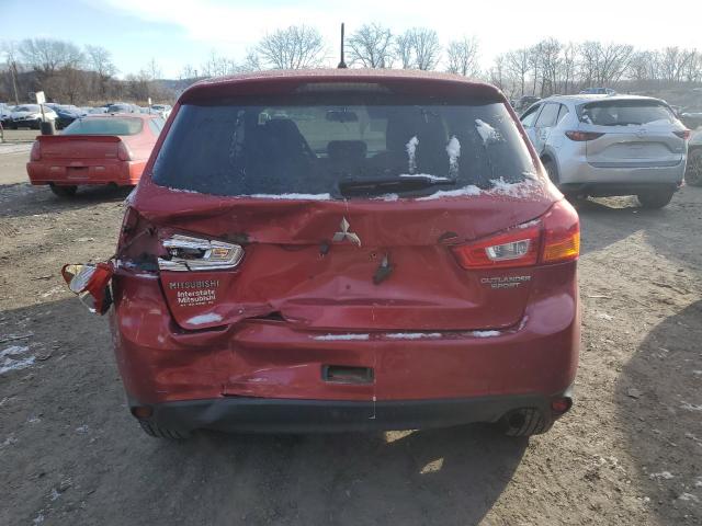  MITSUBISHI OUTLANDER 2015 Red