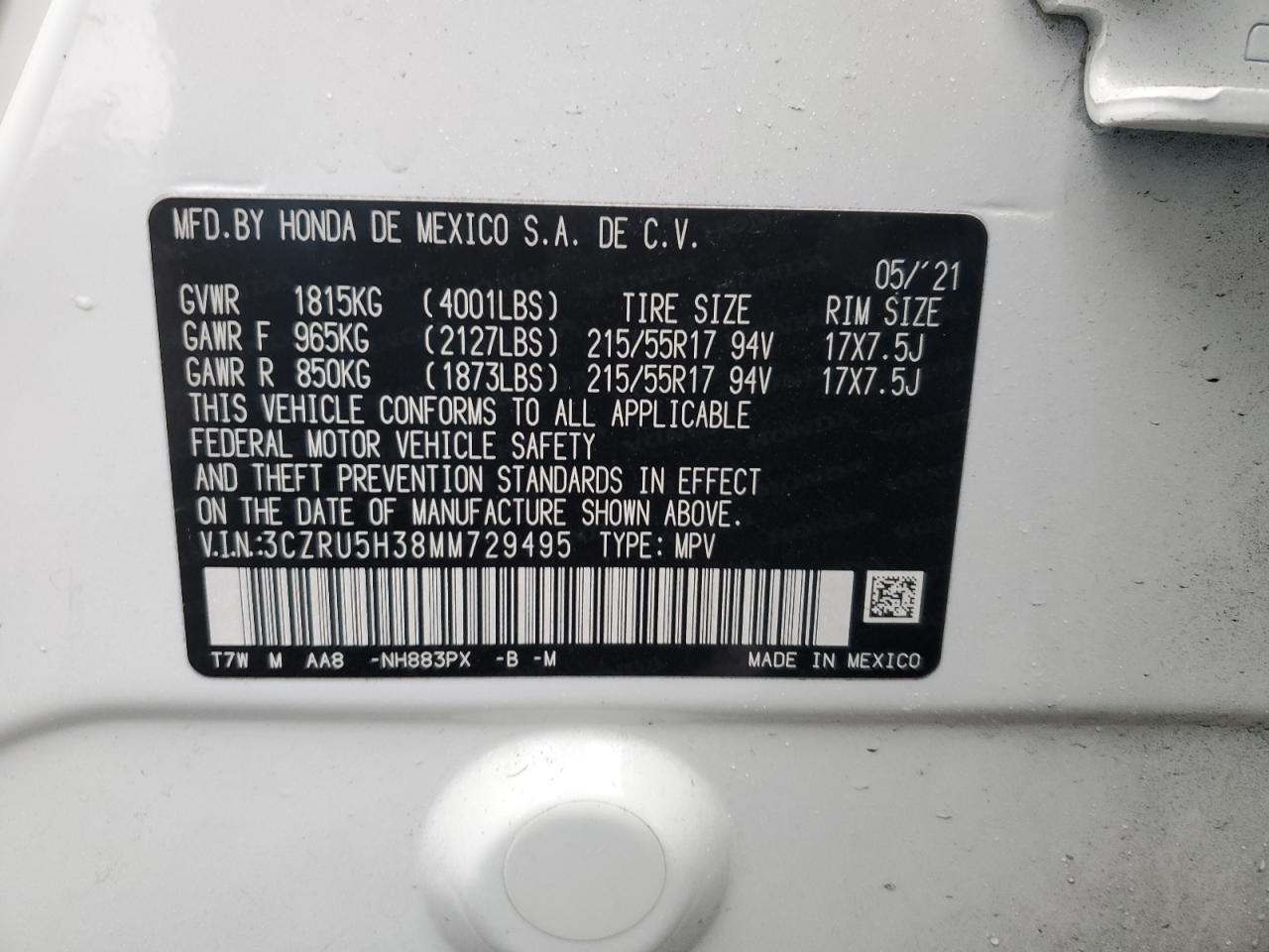 2021 Honda HR-V - Image 13