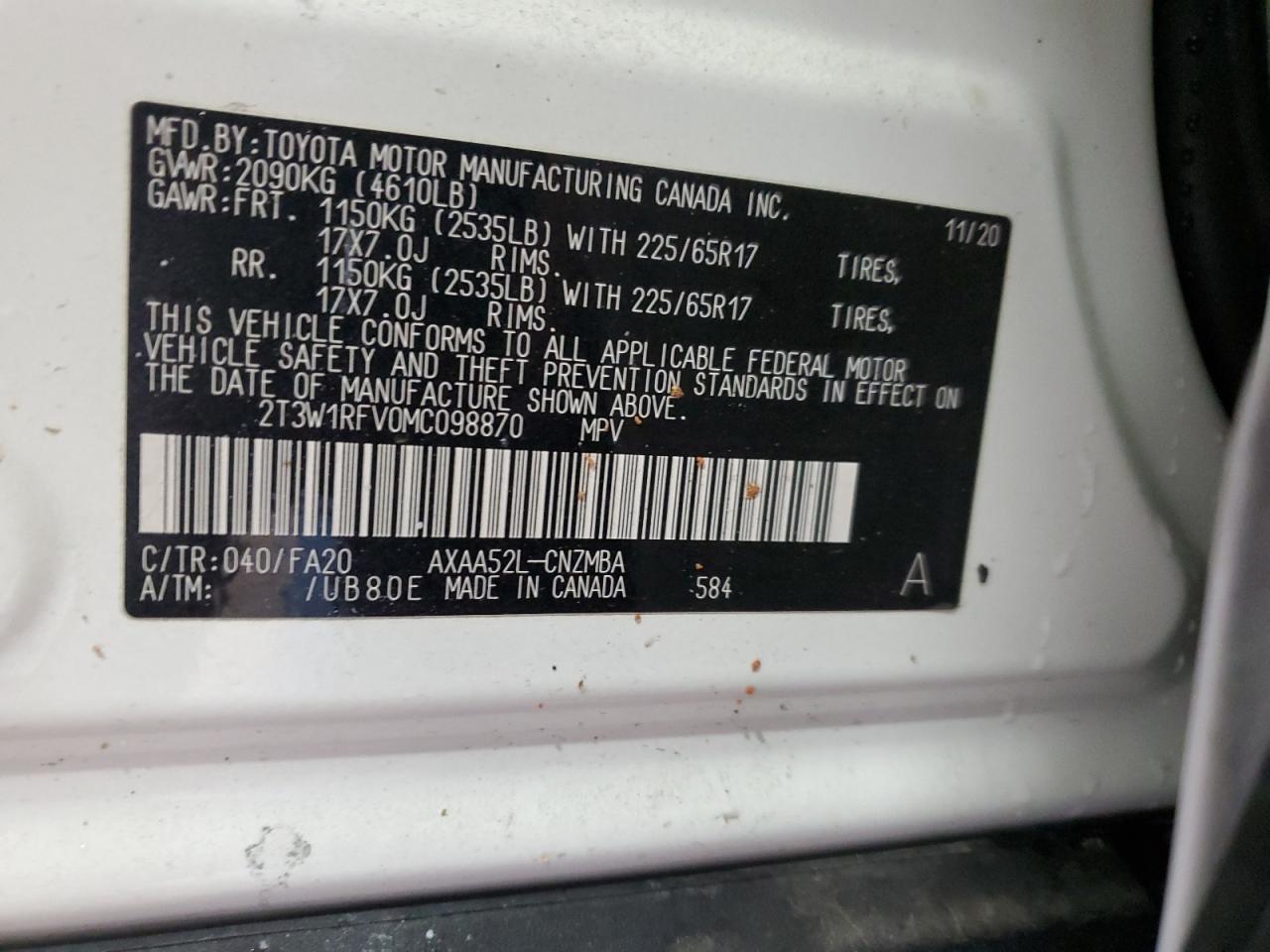 2021 Toyota RAV 4 - Image 16