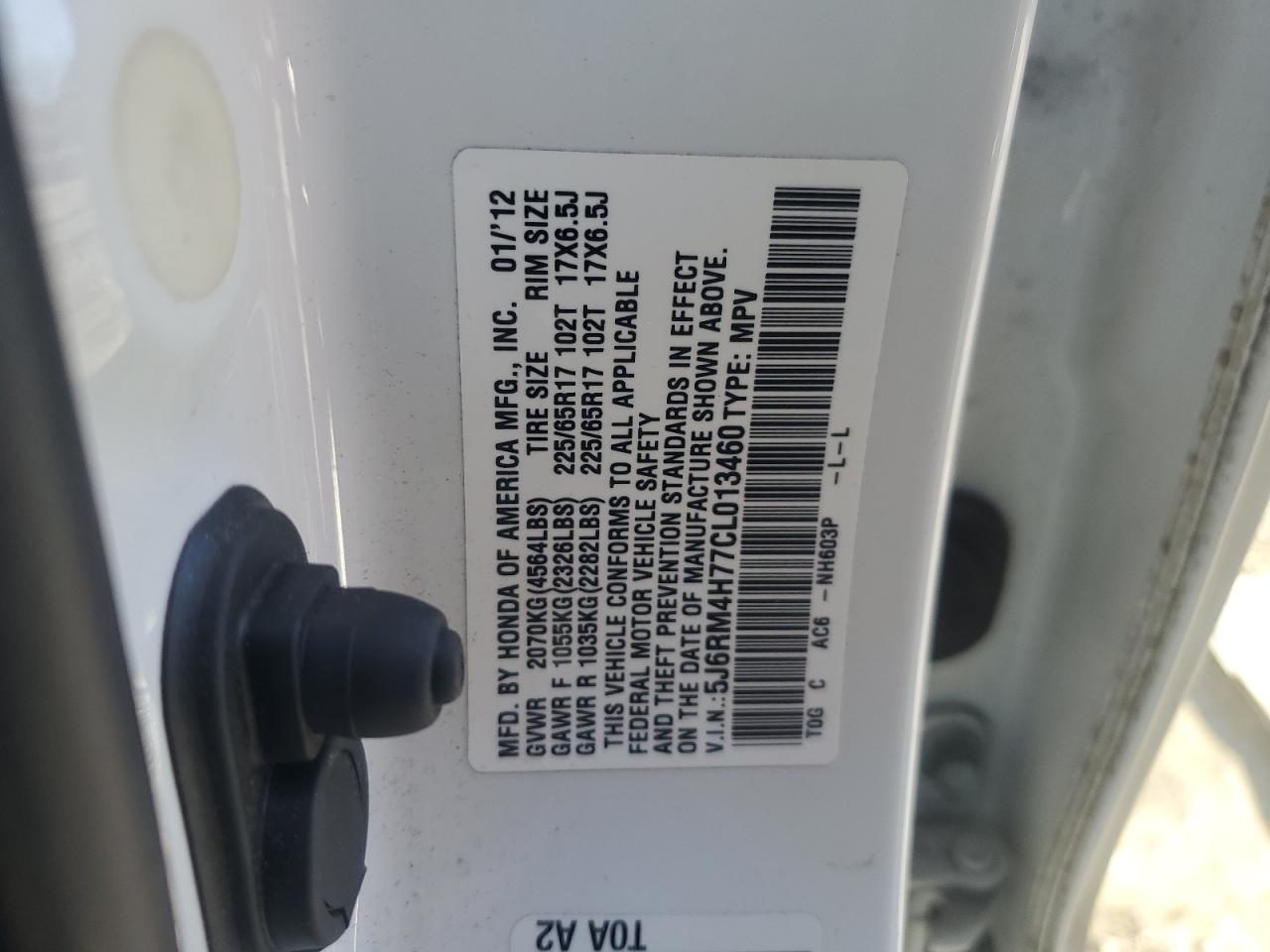2012 Honda CR-V - Image 13