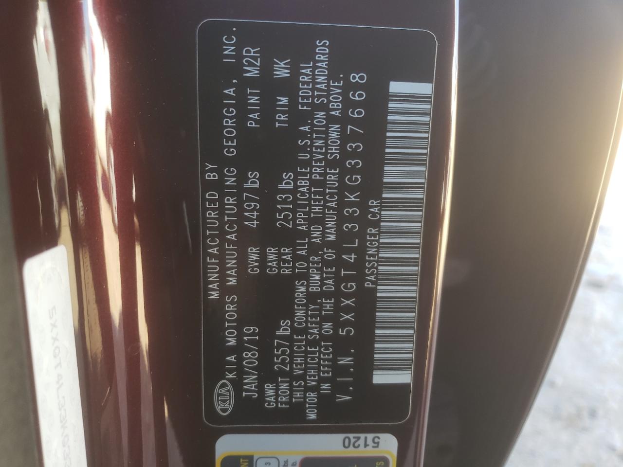 2019 Kia Optima - Image 14