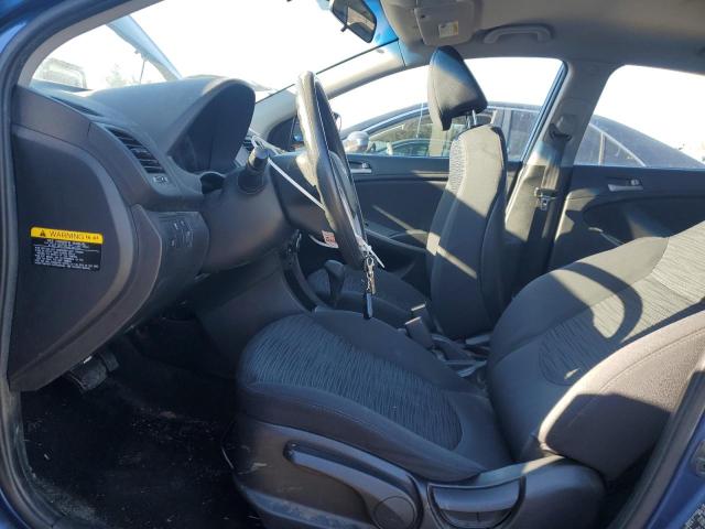  HYUNDAI ACCENT 2015 Granatowy