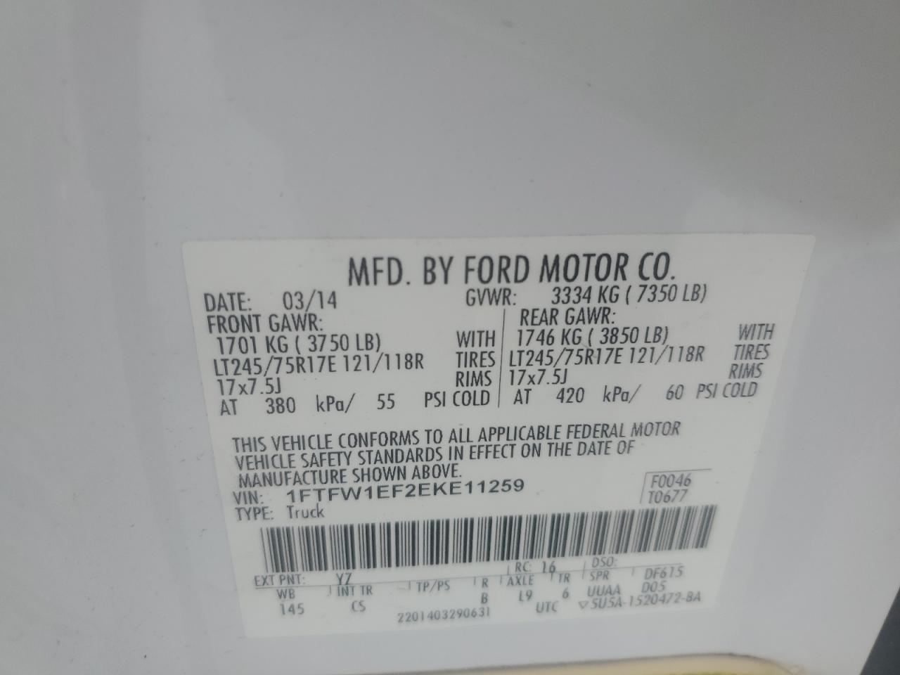 2014 Ford F-150 - Image 12