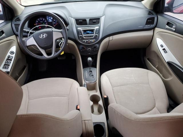 Седани HYUNDAI ACCENT 2015 Червоний