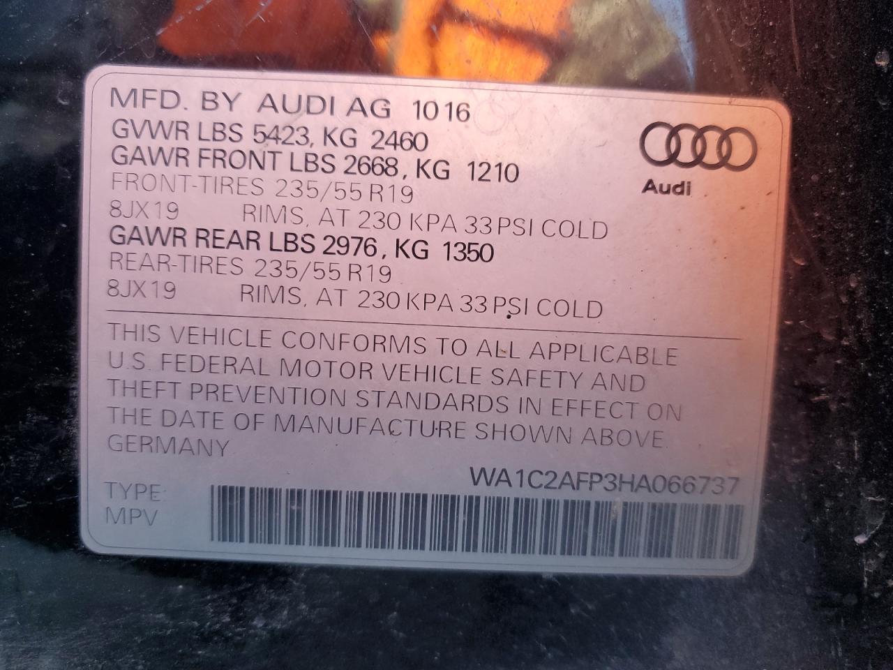 2017 Audi Q5 - Image 14