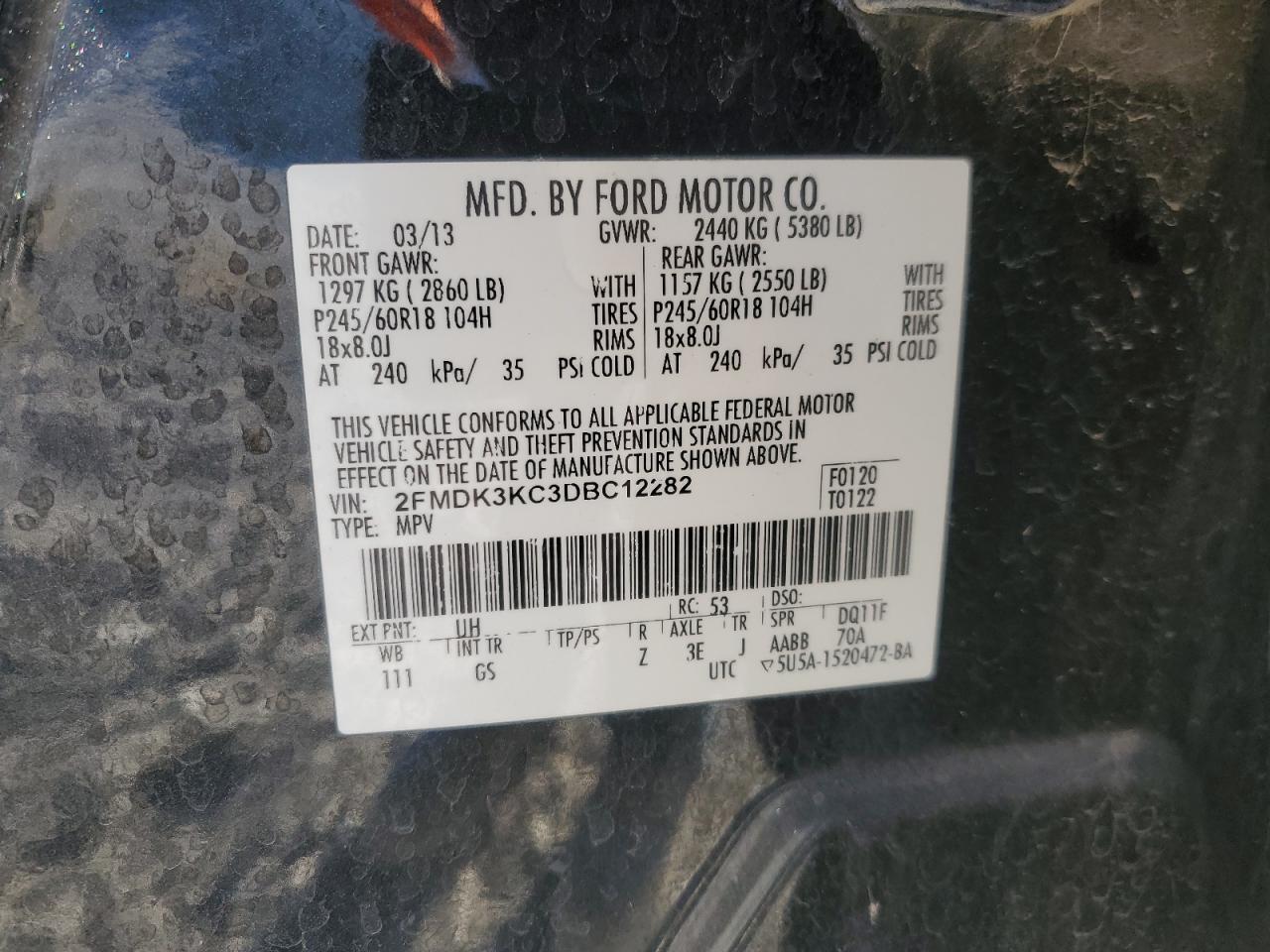 2013 Ford Edge - Image 14